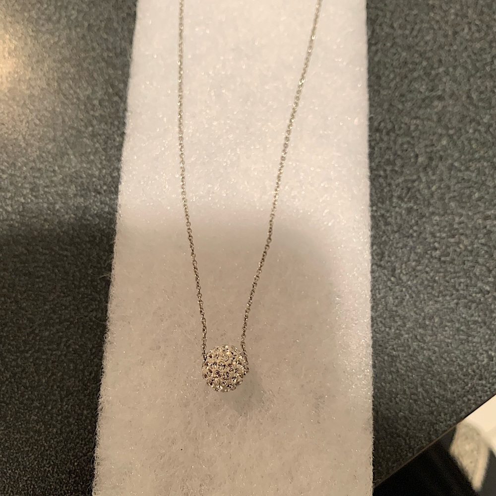 Touchstone Crystal by Swarovski April birthstone necklace